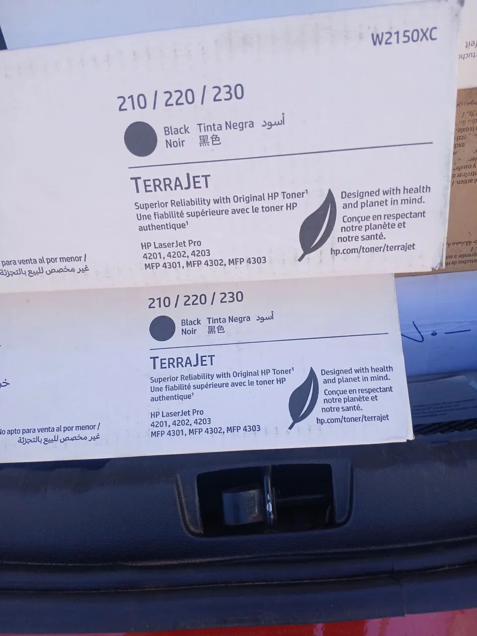 Toner hp 210/220/230 original vazios - Foto 3