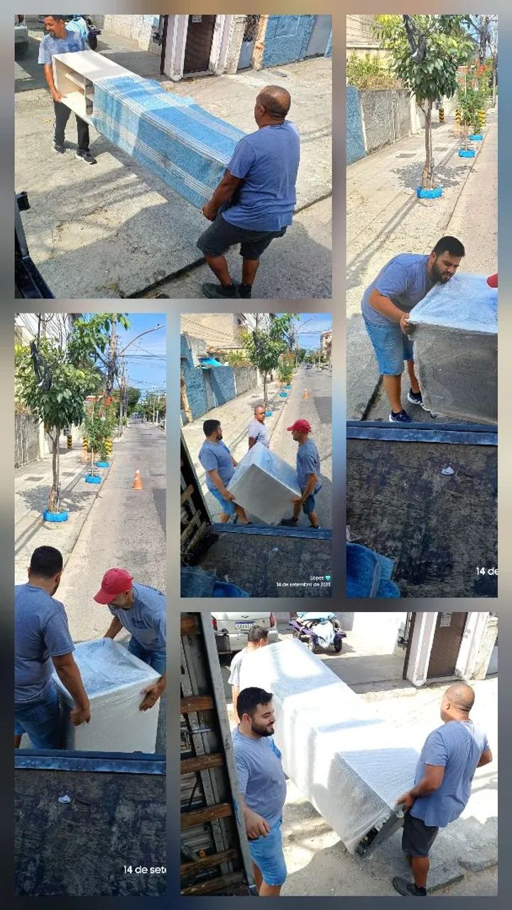 Mudanças e Fretes com Ajudantes e Montador: serviço rápido e seguro - Foto 5