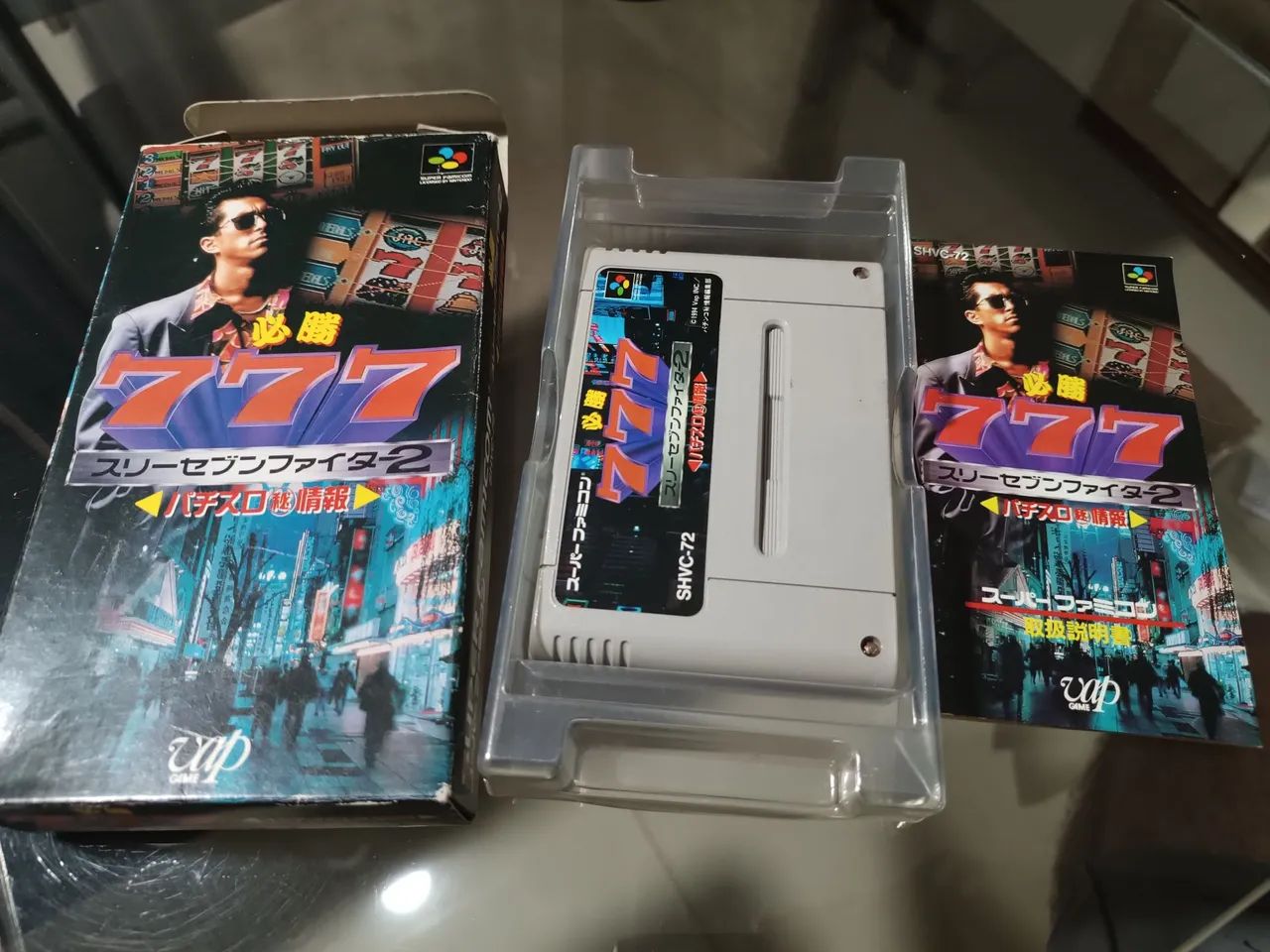 Jogo original de Super Famicom 777 Fighter 2