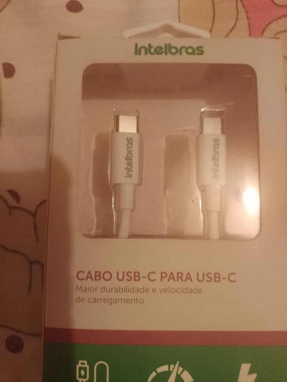 Cabo USB-C para USB-C