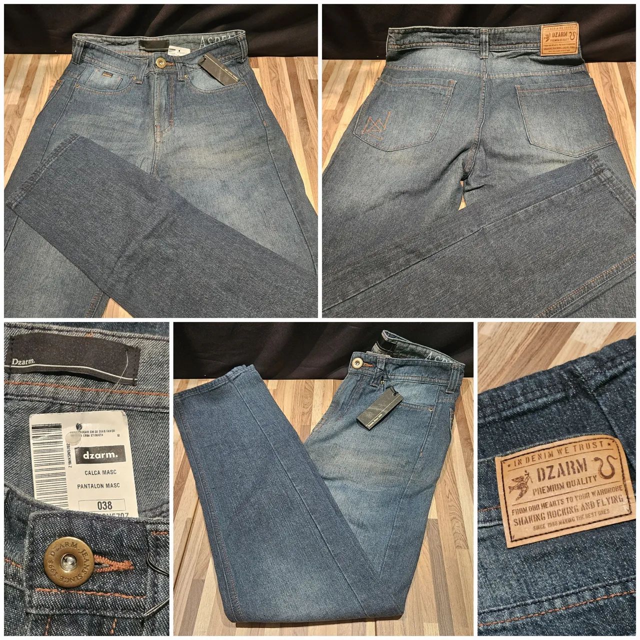 Calça Stretch Dzarm 40 Nova