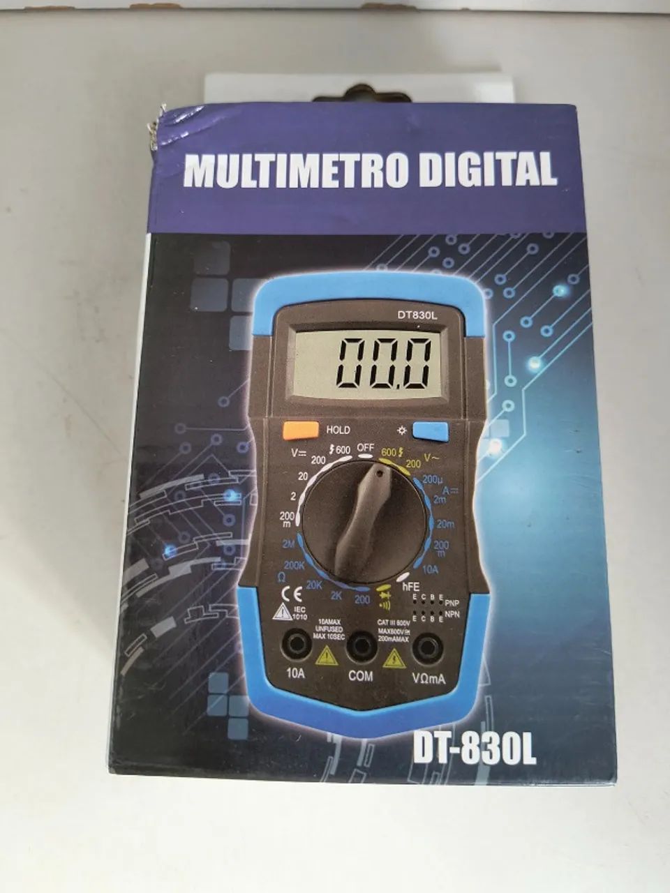 Multimetro Digital DT-830L