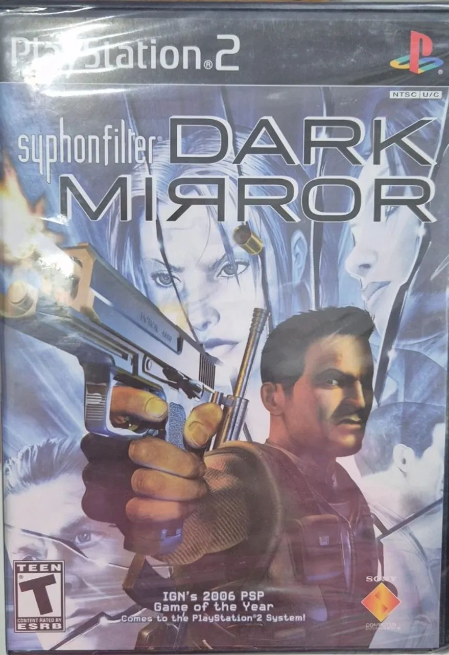 Jogo Novo Ps2 Syphon Filter Dark Mirror PROMOÇÃO