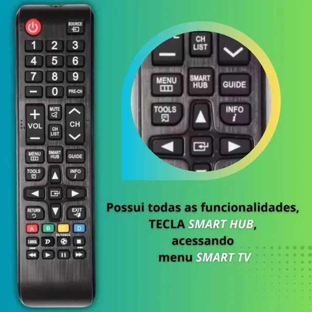 Controle remoto TV Samsung.. - Foto 3
