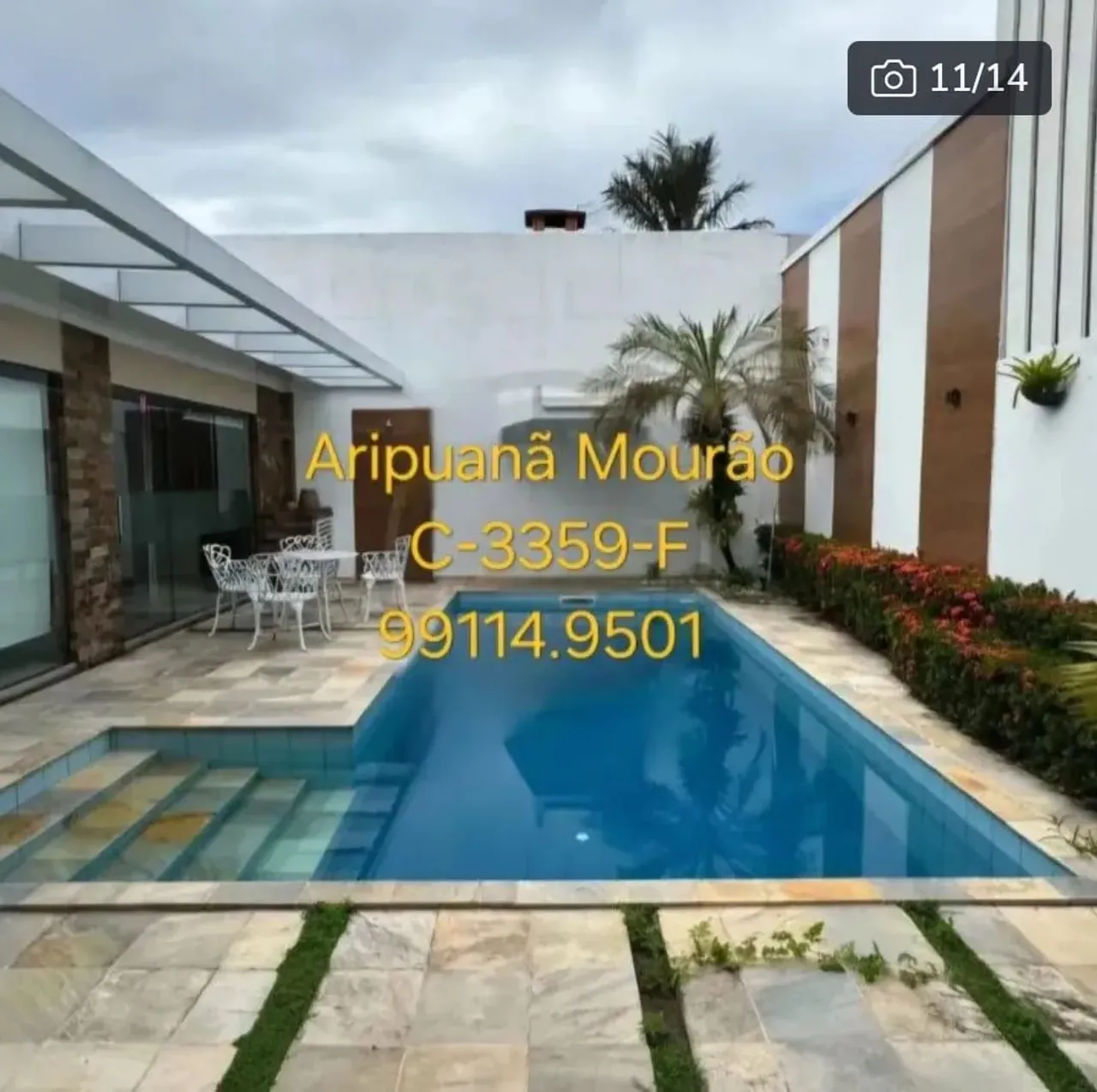 Duplex Alto Padrão no Parque Aripuanã no Dom Pedro, 4 Suites, Escritório. Piscina. Mobilia