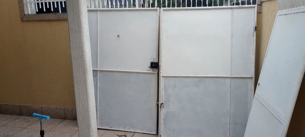 Portão de garagem e social