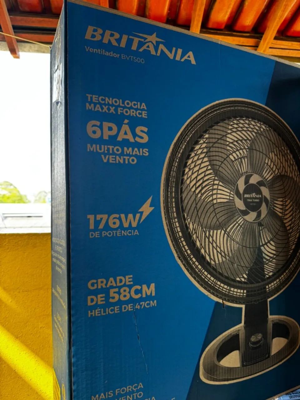 Ventilador Brit ânia 58Cm - Foto 2