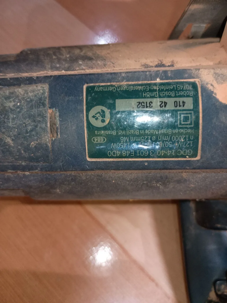 Makita serra mármore Bosch GDC 14-40
