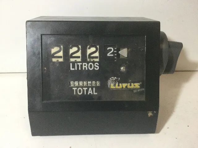 Numerador Registrador com Capa para Medidor de Pistão Lupus 2100-MPBS e 2200-MPBS
