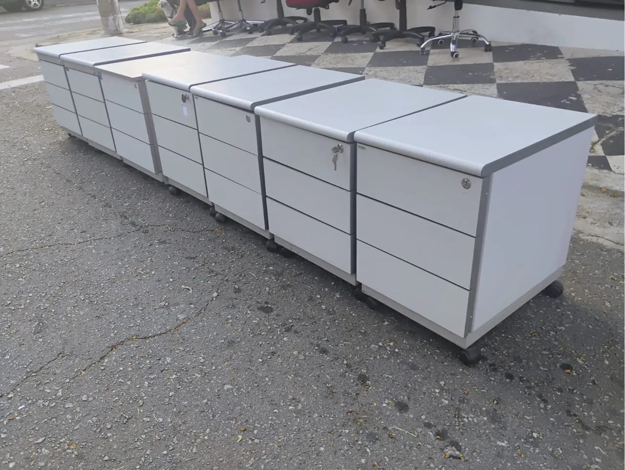 Gaveteiro Volante com 3 gavetas  - Foto 4