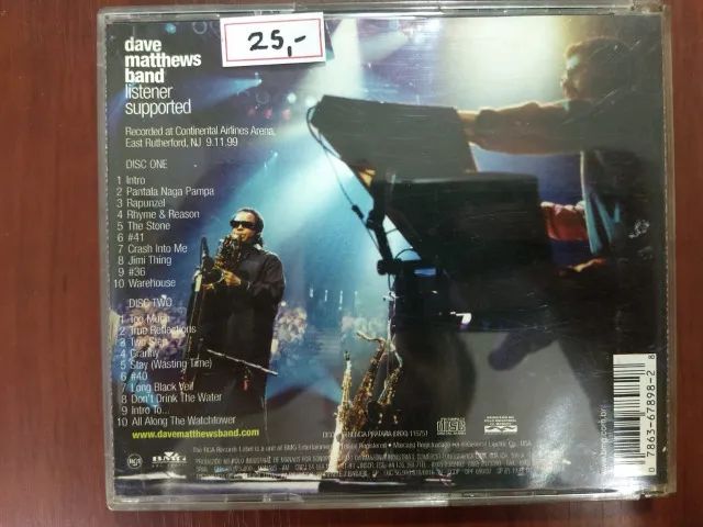 CD Dave Matthews Band - Listener Supported (2 CD) - Foto 2