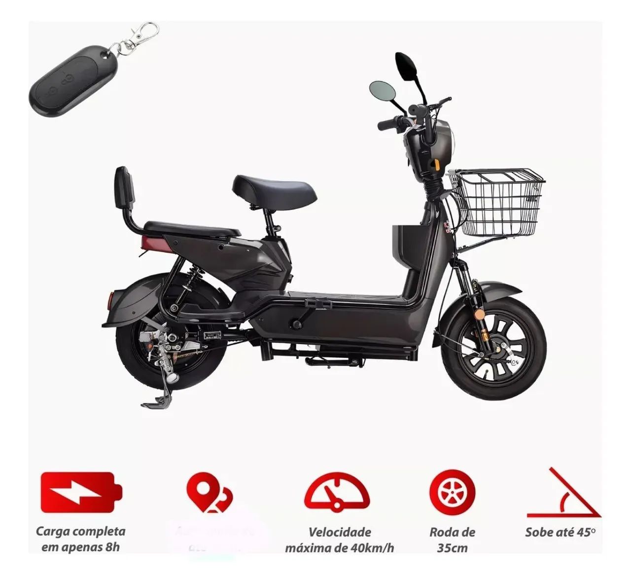 Bicicleta elétrica 500w entregamos todo rj  - Foto 2