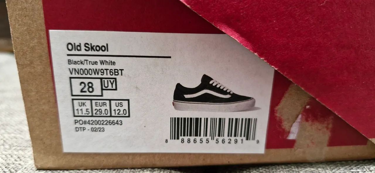 Tênis Infantil Vans Old Skool - Preto e Branco - Foto 4