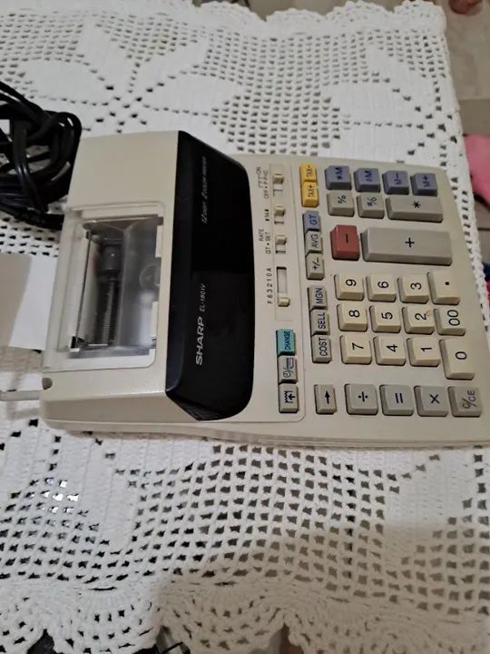 Calculadora com bobina Sharp  - Foto 2