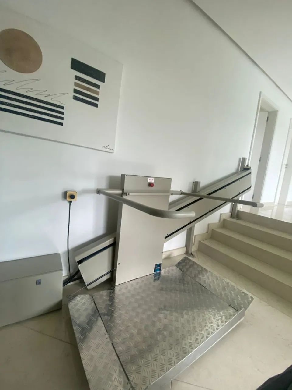plataforma de plano inclinado (elevador de escada) - Foto 2