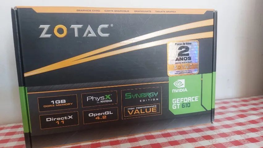 Placa de Video Nvidia Zotac GT610  - Foto 2