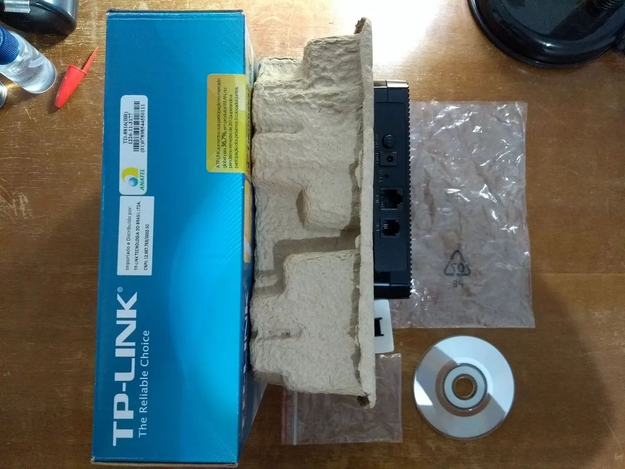 Roteador TP-Link TD-8816 ADSL2+ - Foto 2
