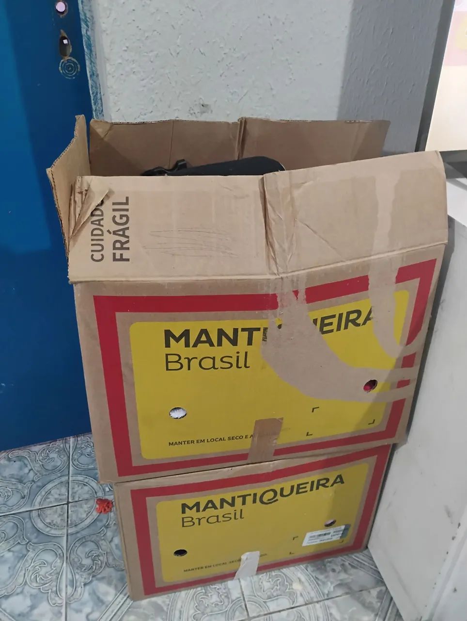 2 caixas de roupas bebê menina 