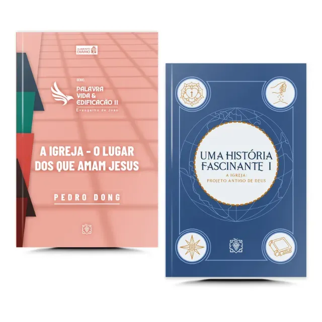 [LIVROS CRISTÃOS] Kit com 2 livros
