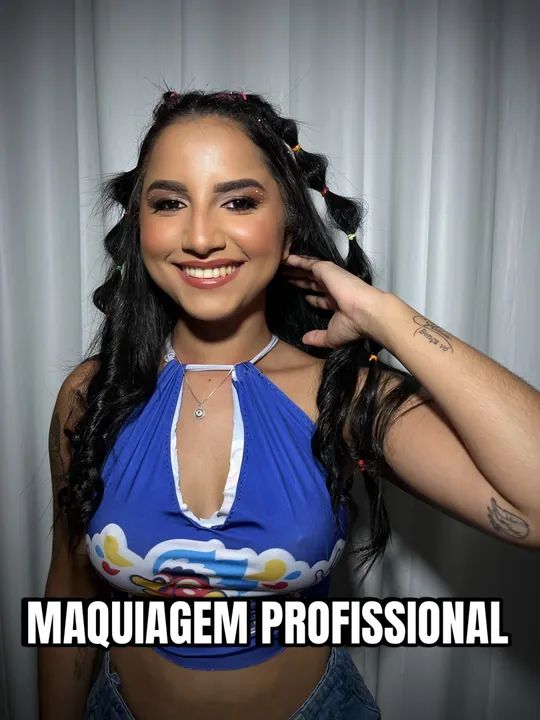 Maquiagem profissional impecável
