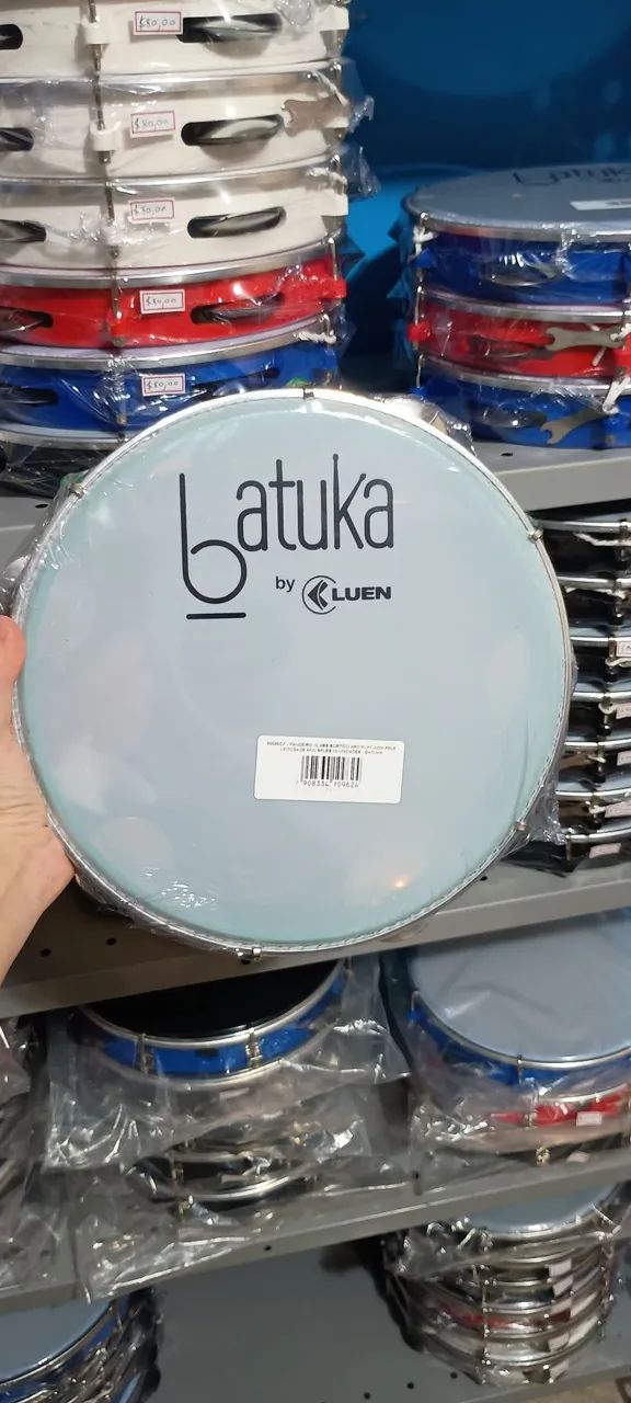 Pandeiros 10" polegadas Sortidos Batuka na promoção 