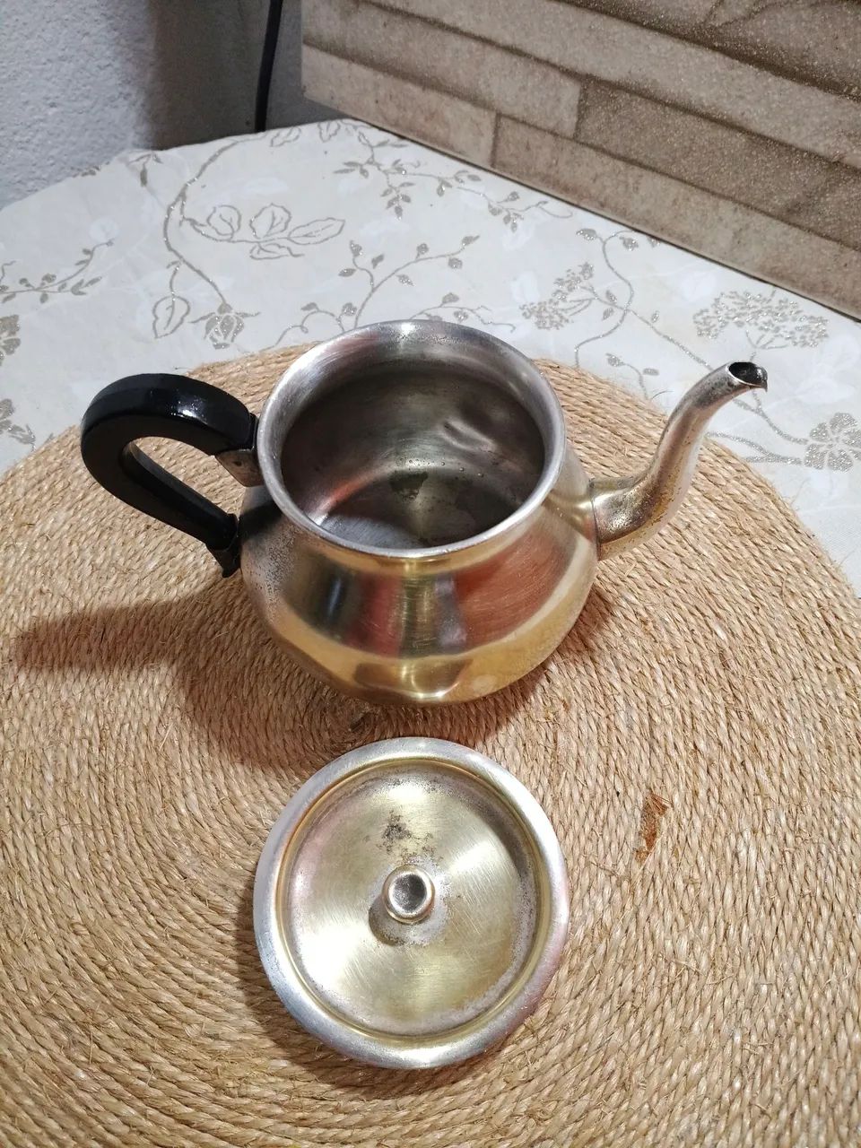 Bule de Chá Vintage prata Wolf  década de 70 - Foto 5