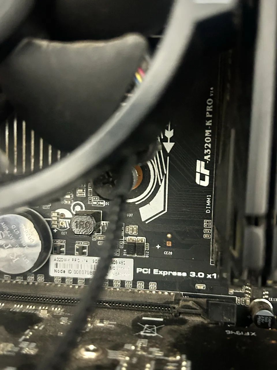 ryzen 5 3400G placa mãe C.A320M-K PRO 16gb de memória 2x8