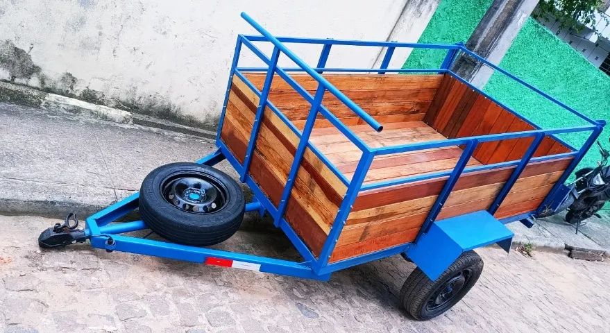 Reboque Fazendinha (2,10m x 1,30m x 1,00m)