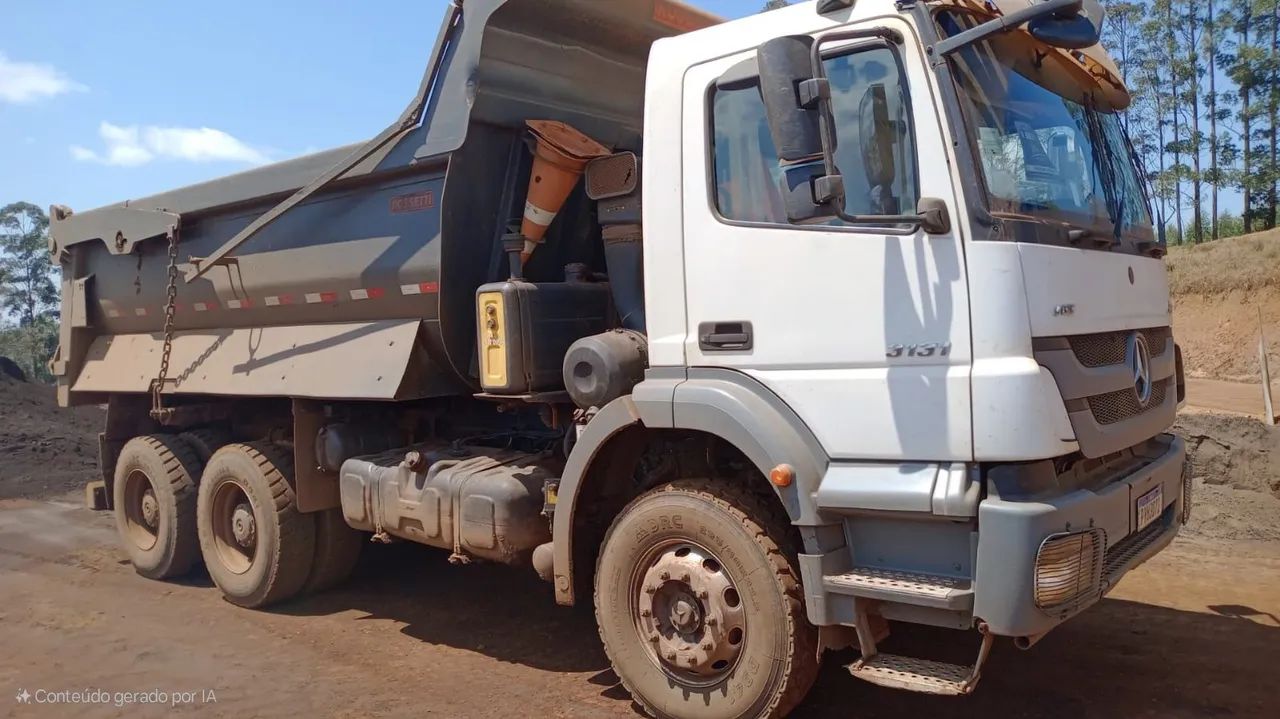 MB Axor 3131 2016 c/ báscula Pastre 14m³ - Foto 4
