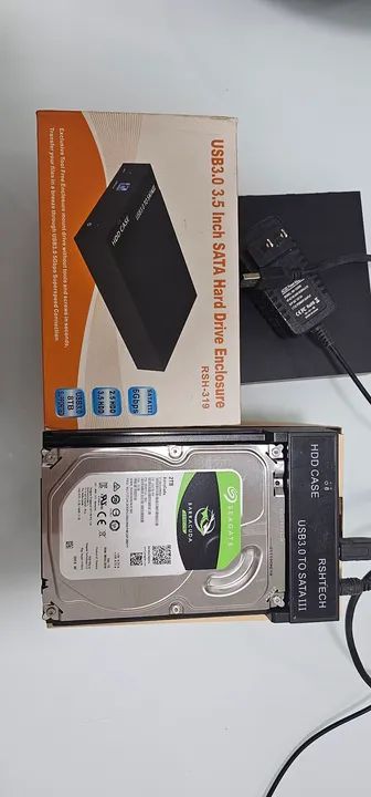 Gabinete para HD 3.5 SATA USB 3.0, RSH-319