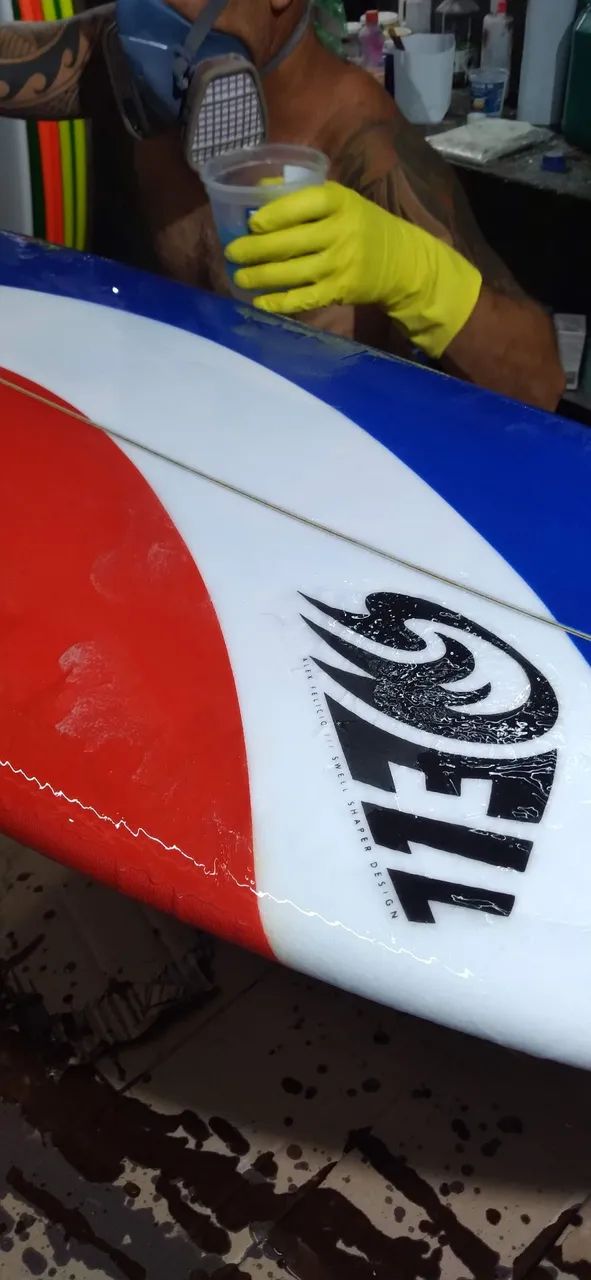 Prancha de Surfe Skull Design - Foto 5