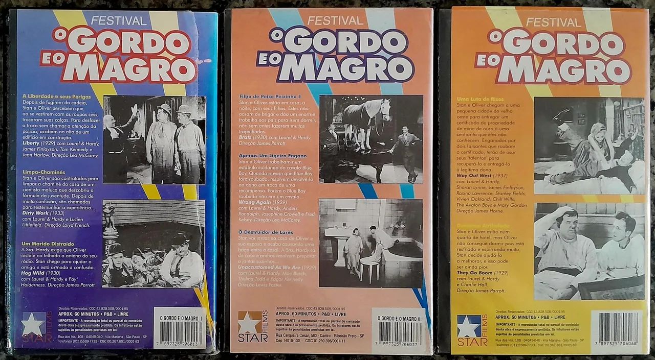 Coleção O Gordo E O Magro (VHS) - Foto 2