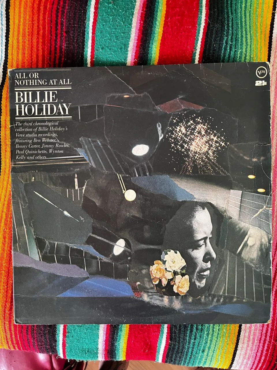 Lp Billie Holiday All or nothing at all duplo 