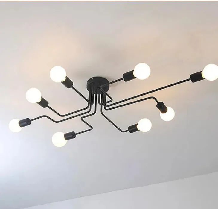 Lustre Spider 8 luzes 