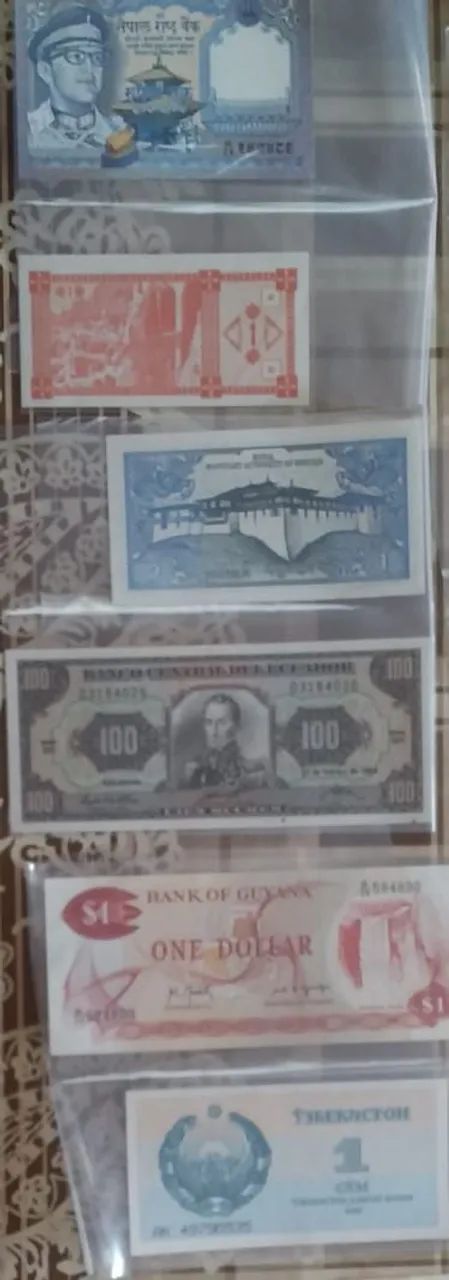 Coleção de Cédulas Antigas do Mundo - Foto 2