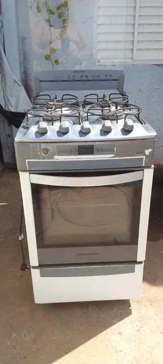 Fogão 4 bocas Brastemp