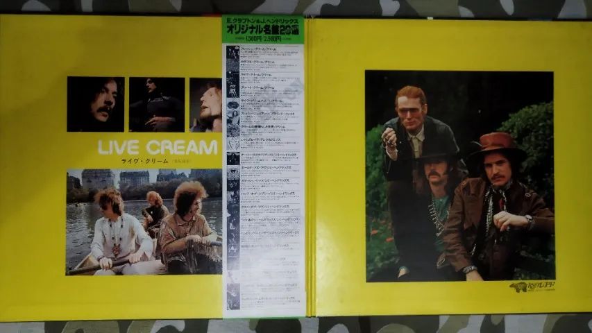 LP Vinil Cream Live Cream P1980 MN/M C OBI Ed. Japão - Foto 3