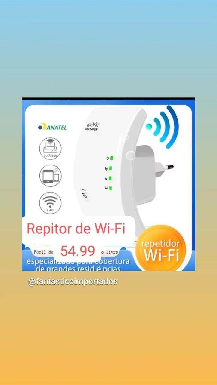 Sinal Wifi Amplificador De Wifi Olx Wireless Router Amplificador - Main Image