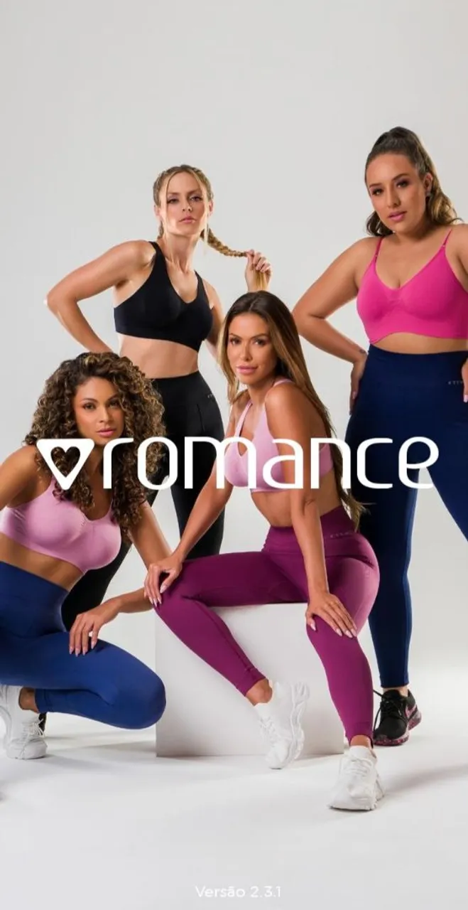 Conjunto de Leggings e Top para Academia e Camisas Masculina - Romance