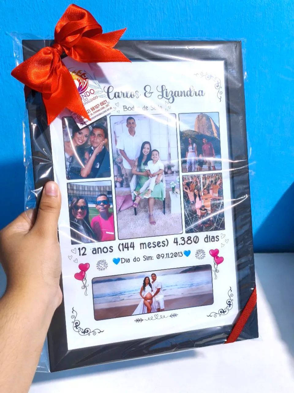 Quadro De Bodas De Seda - Foto 4