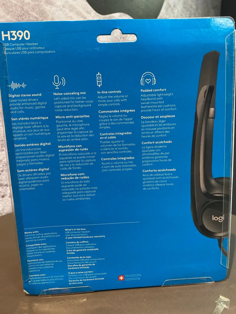Headset USB Logitech H390. - Foto 2