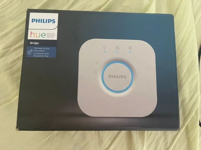 Philips Hue Bridge Hub Conexão Iluminação Inteligente