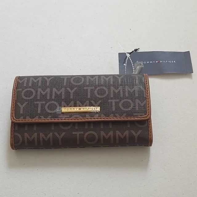 Carteira feminina tommy hilfiger original 