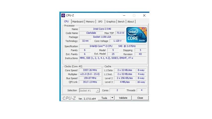 CPU Core i3 540 3.07GHz 3.68GHz 8GB RAM e HD 500GB - Foto 4