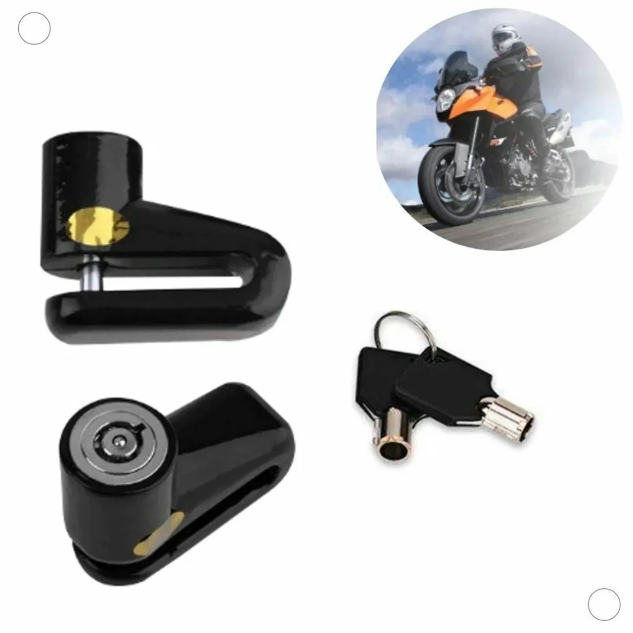 Trava Disco de Freio para Motos