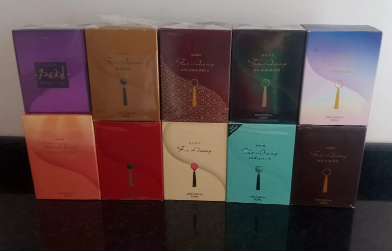 Perfumes Avon Far Away - Diversas Fragrâncias