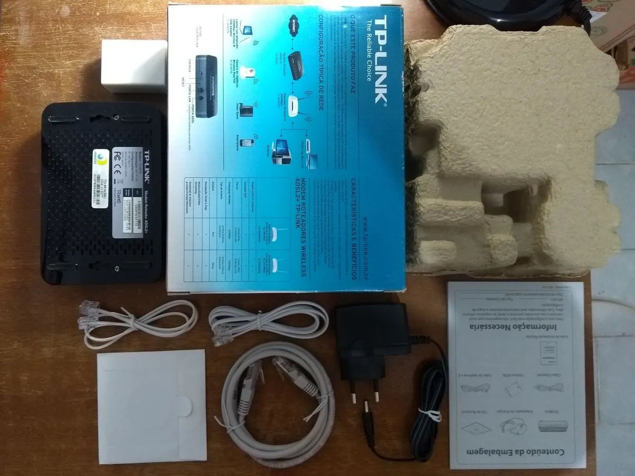 Roteador TP-Link TD-8816 ADSL2+ - Foto 3