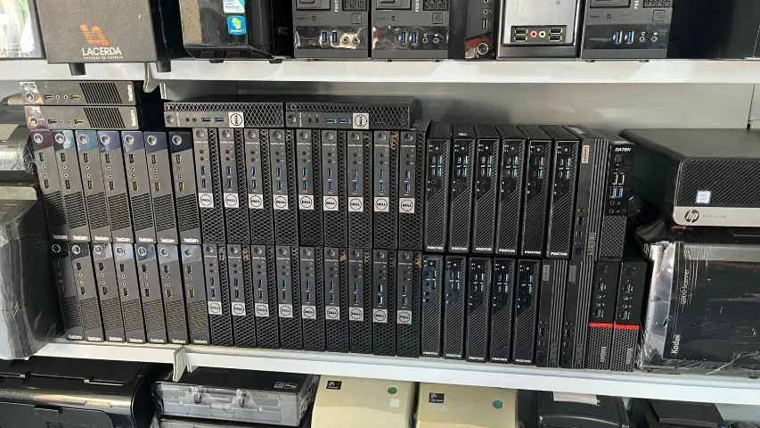 Mini CPU Dell, Positivo, HP- Configurações variadas