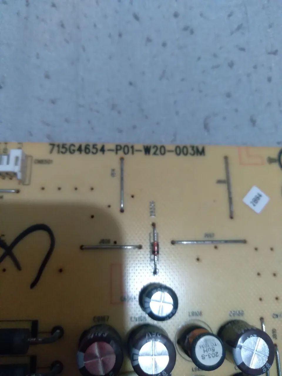 PLACA FONTE TV AOC LE32H158I - Foto 3