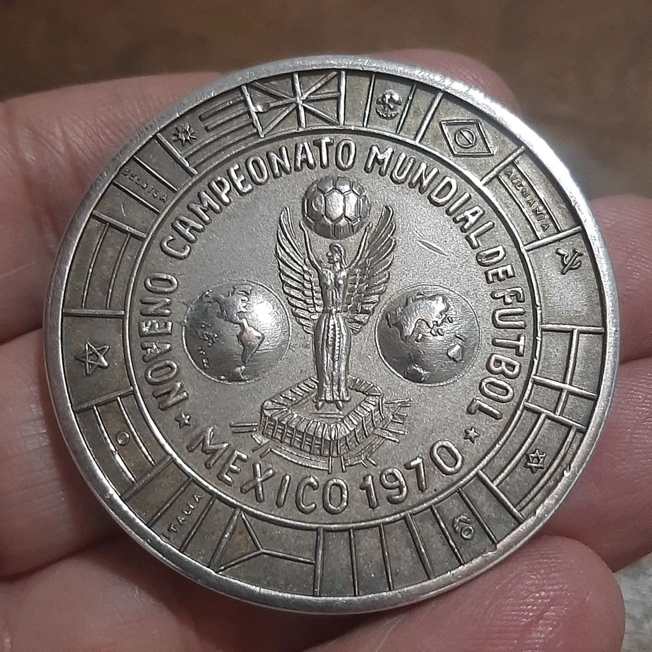 Medalha Campeonato Mundial México 1970 - Foto 6